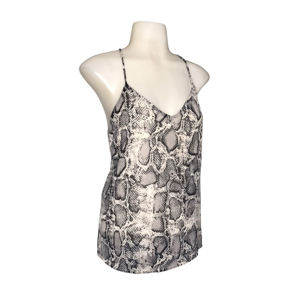 Style Rack | Spaghetti strap snake print tank top •